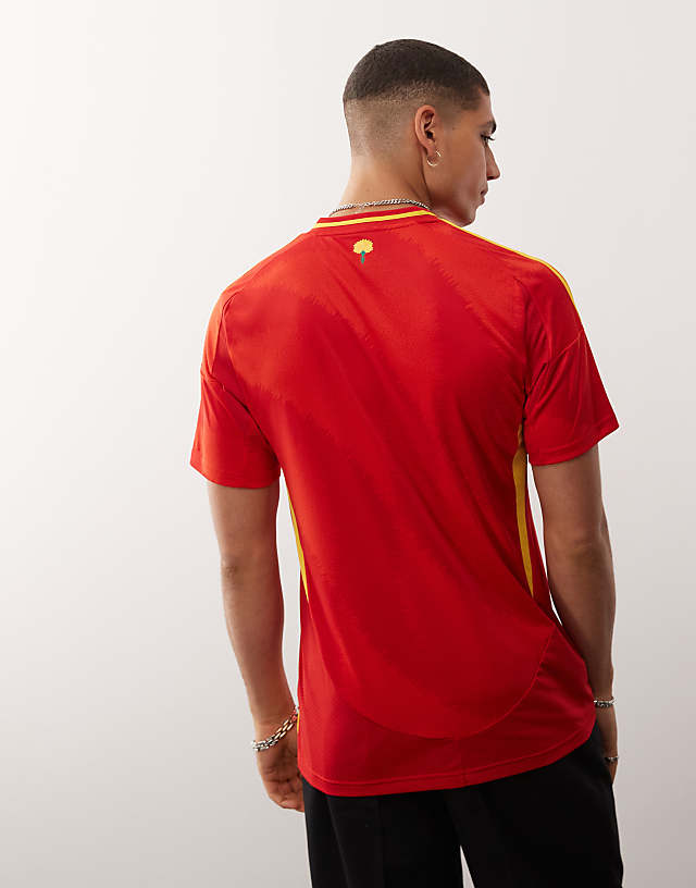 Asos Adidas Football Euro 2025 Spain Home Shirt In Red