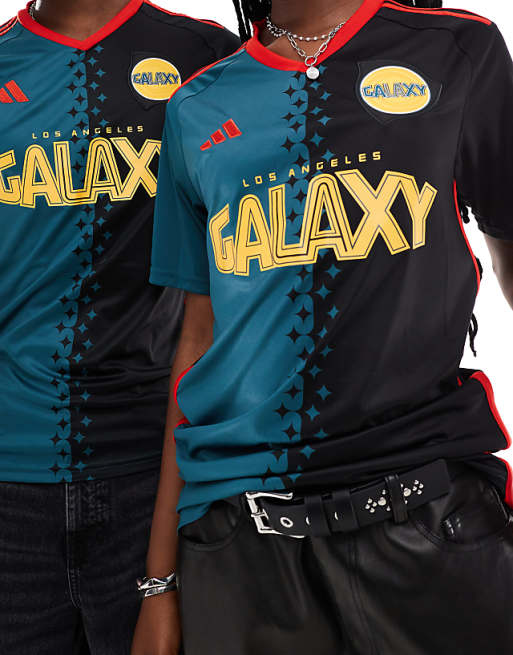 Asos Adidas Football Los Angeles Galaxy 24/25 Third Shirt In Black