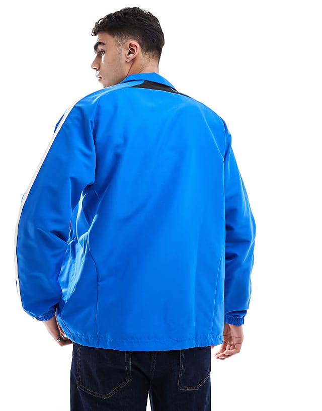 Asos Adidas Football Manchester United Urban Purist Track Top In Blue