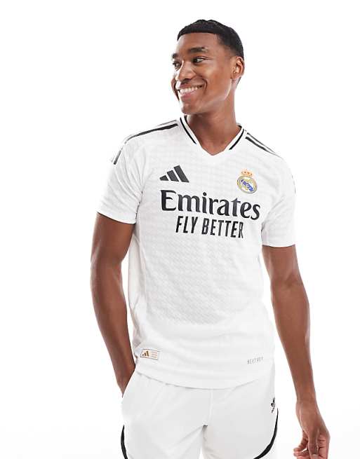 asos adidas Football Real Madrid 24/25 Home Authentic jersey in white
