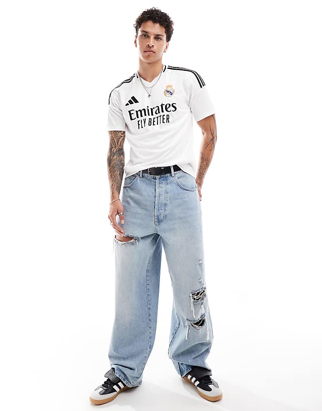 Asos Adidas Football Real Madrid 24/25 Home Shirt In White
