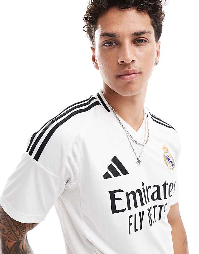 Asos Adidas Football Real Madrid 24/25 Home Shirt In White