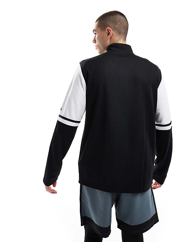 Asos Adidas Football Squadra 25 Track Top In Black And White