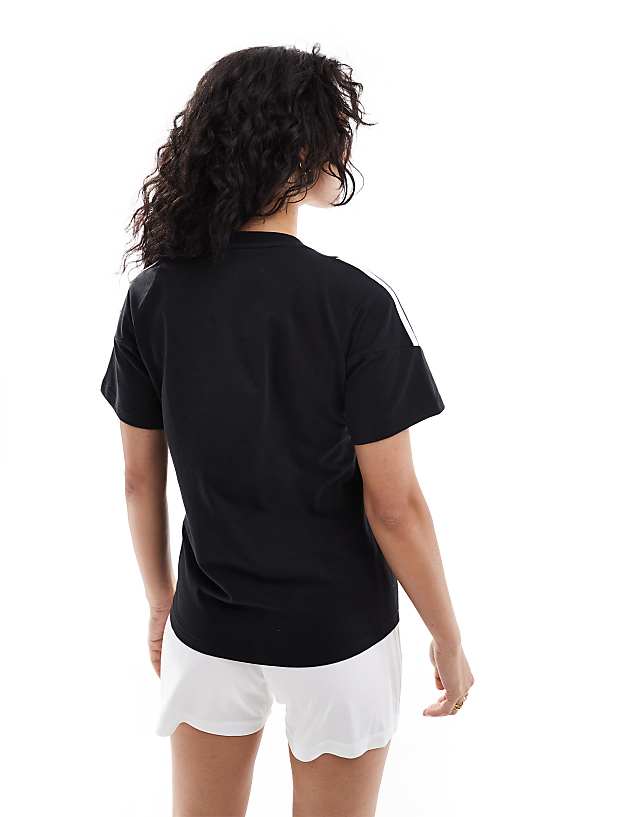 Asos Adidas Football Tiro 24 Sweat T-shirt In Black