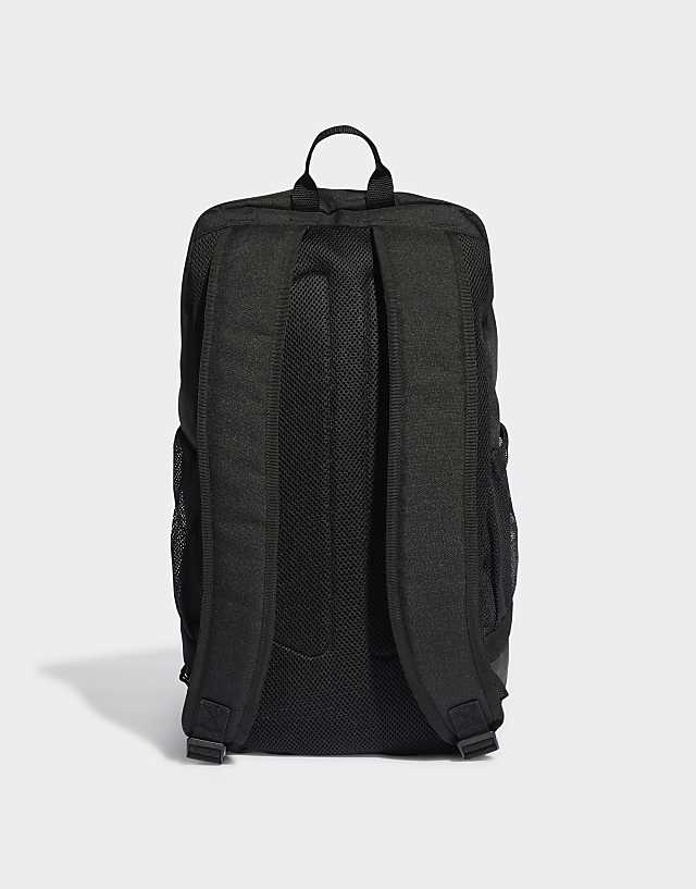 Asos Adidas Football Tiro Backpack In Black And White