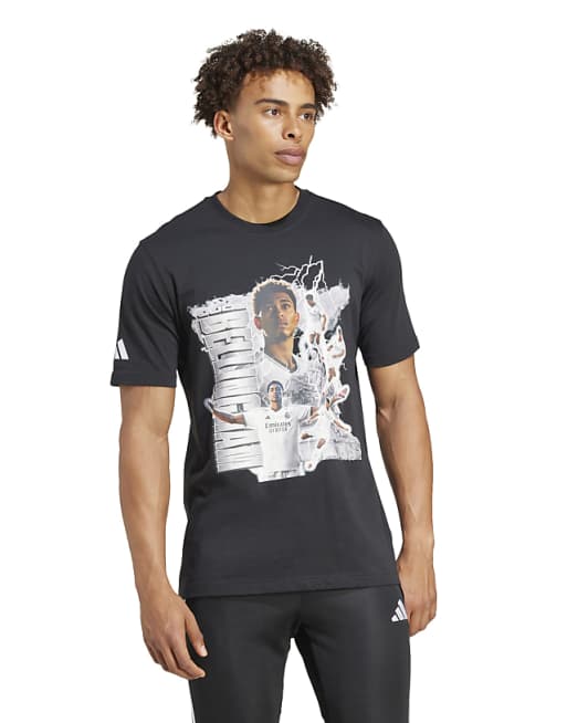 asos adidas Originals Jude Bellingham tour t-shirt in black