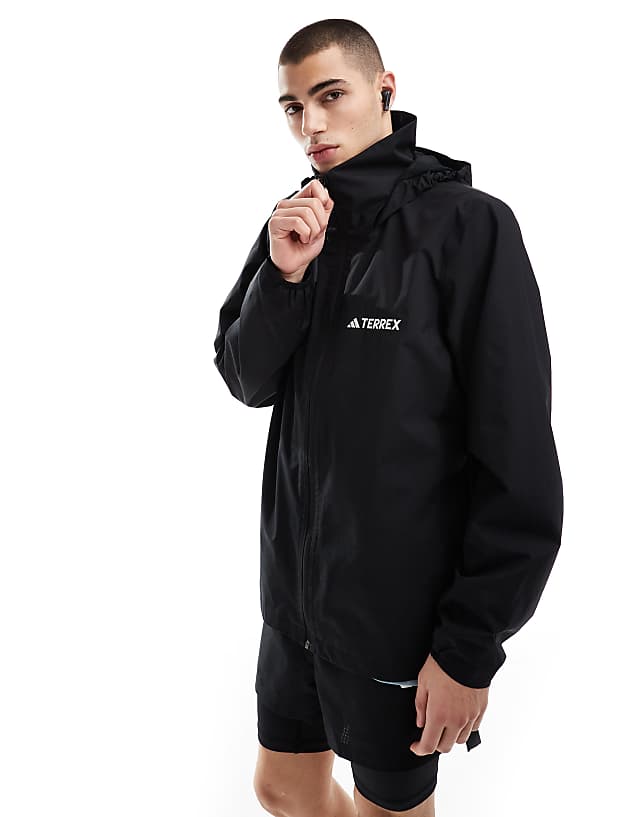 asos adidas Outdoor Terrex t-shirt with chest print in black