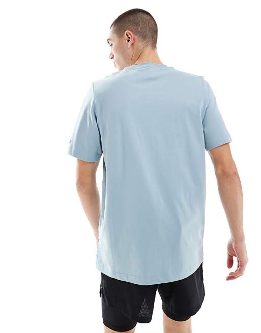 Asos Adidas Outdoor Terrex T-shirt With Patch Pocket In Grey