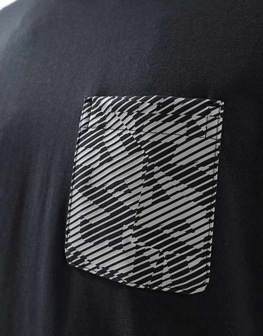 Asos Adidas Outdoor Terrex T-shirt With Patch Pocket In Black