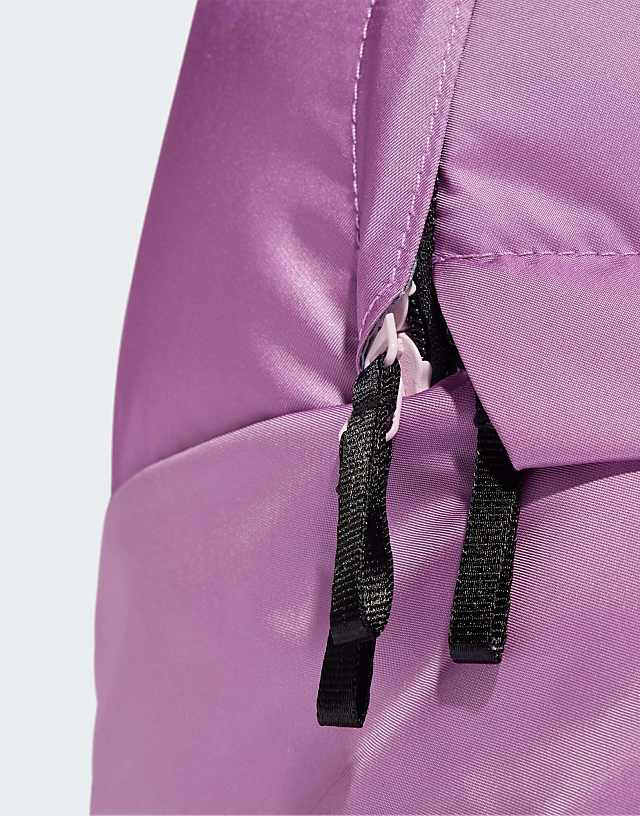 Asos Adidas Performance Adidas Glow Backpack In Preloved Purple / Clear Pink /