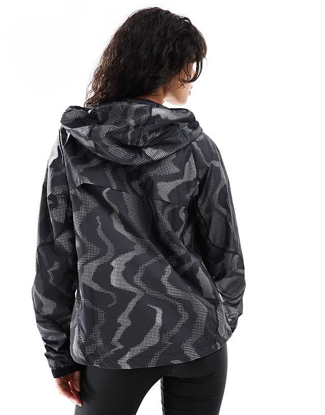 Asos Adidas Performance Ultimate Wind Rdy Jacket In Multi