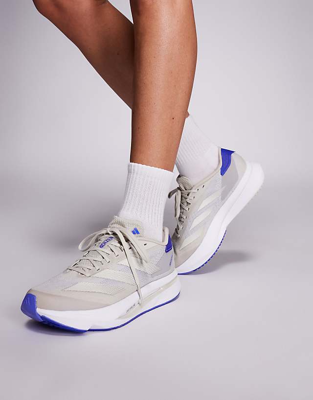 asos adidas Running Adizero SL2 in grey blue and silver