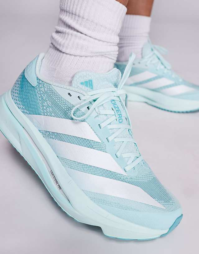 Asos Adidas Running Adizero SL2 Trainers In Mint Blue