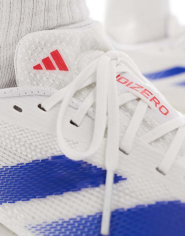 Asos Adidas Running Adizero SL2 Trainers In White And Blue