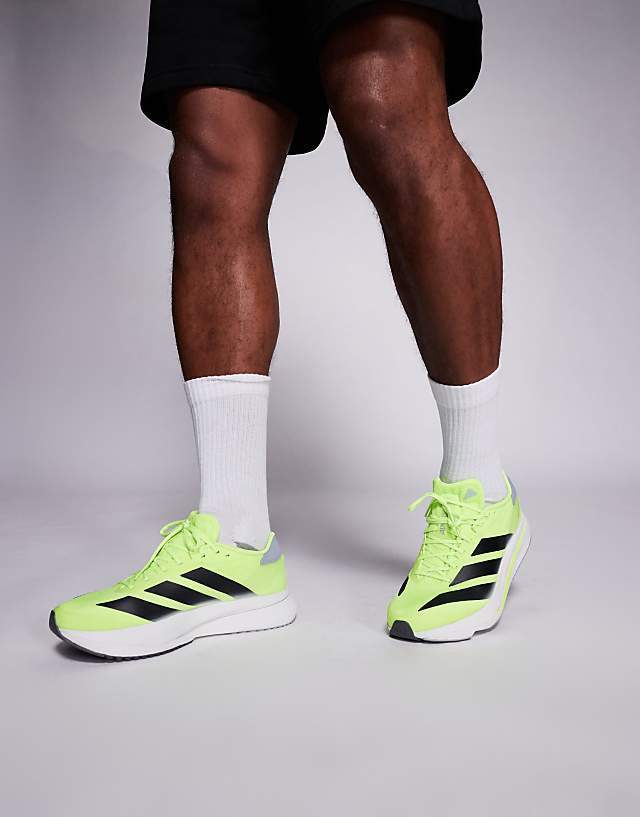 Asos Adidas Running Adizero SL2 Trainers In Yellow And Black