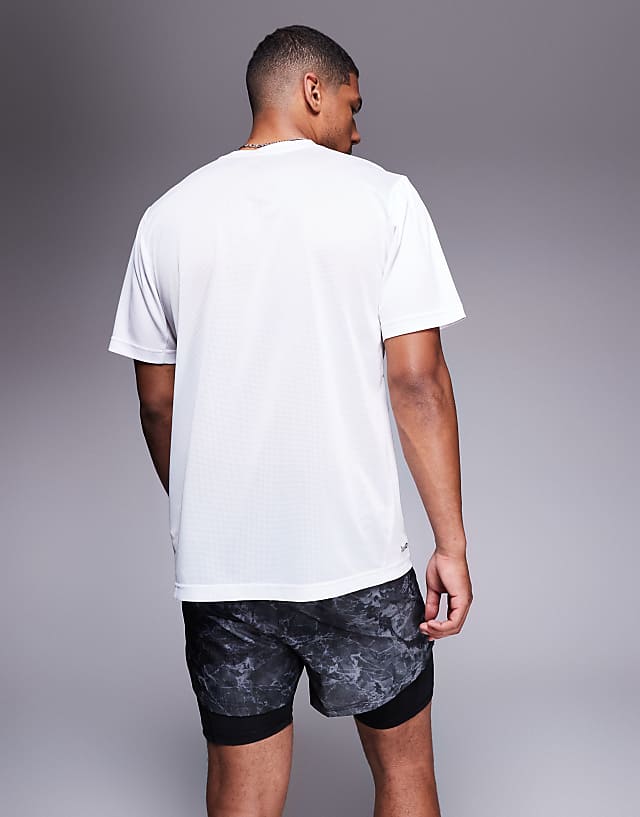 Asos Adidas Running Own The Run 2 In 1 Shorts With Black Grey Print