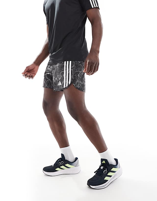 Asos Adidas Running Questar 3 Trainers In Navy And Yellow