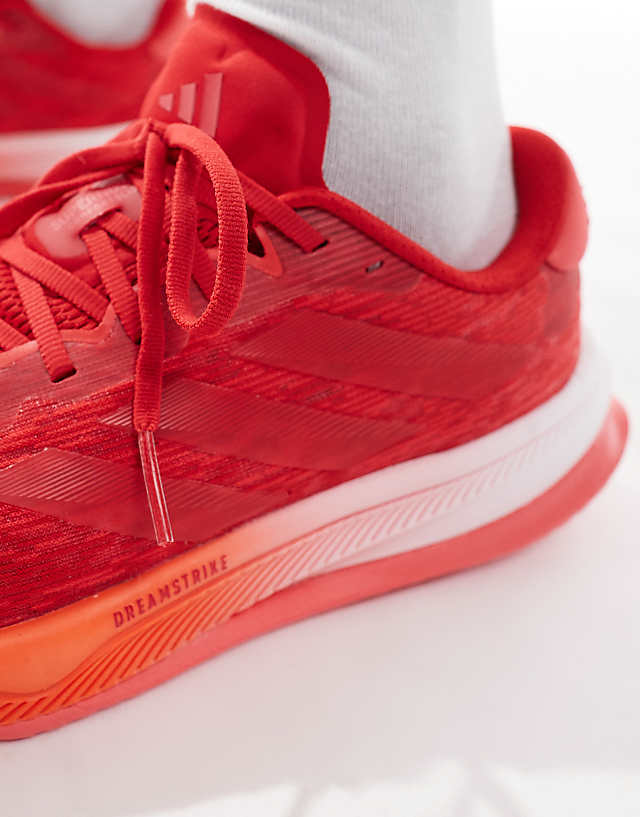 Asos Adidas Running Supernova Comfortglide Trainers In Red