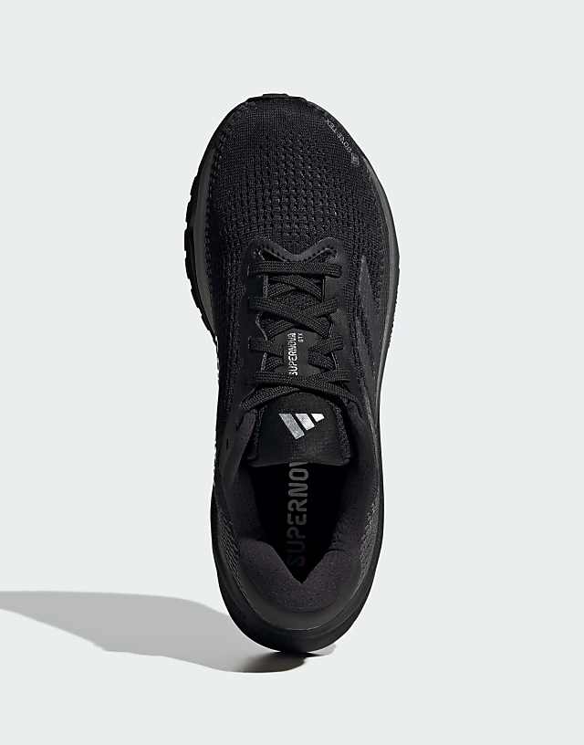 Asos Adidas Running Supernova Gore-tex Trainers In Black