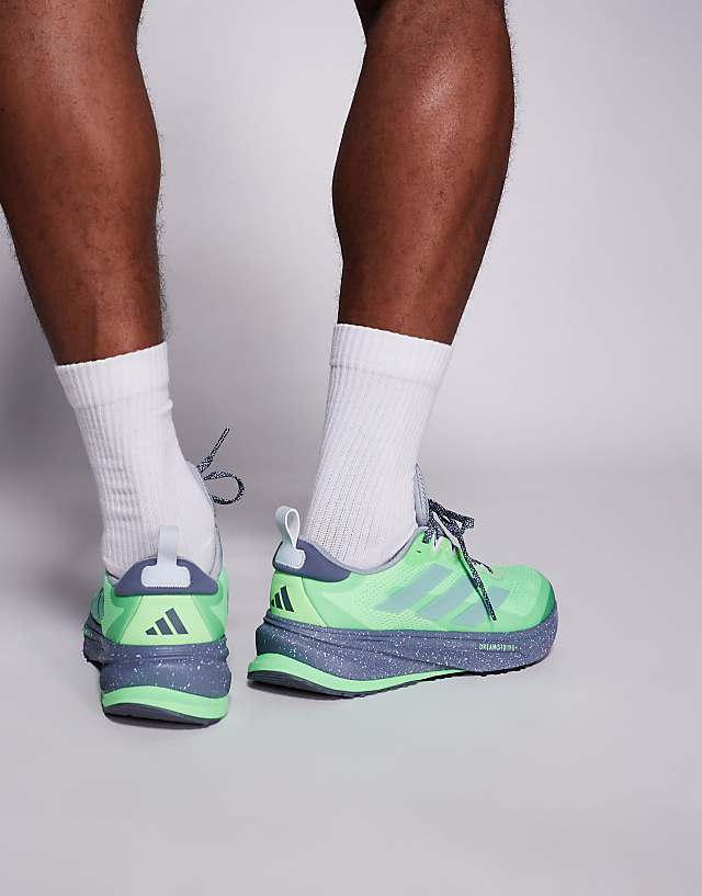 Asos Adidas Running Supernova Rise ATR In Lime And Silver