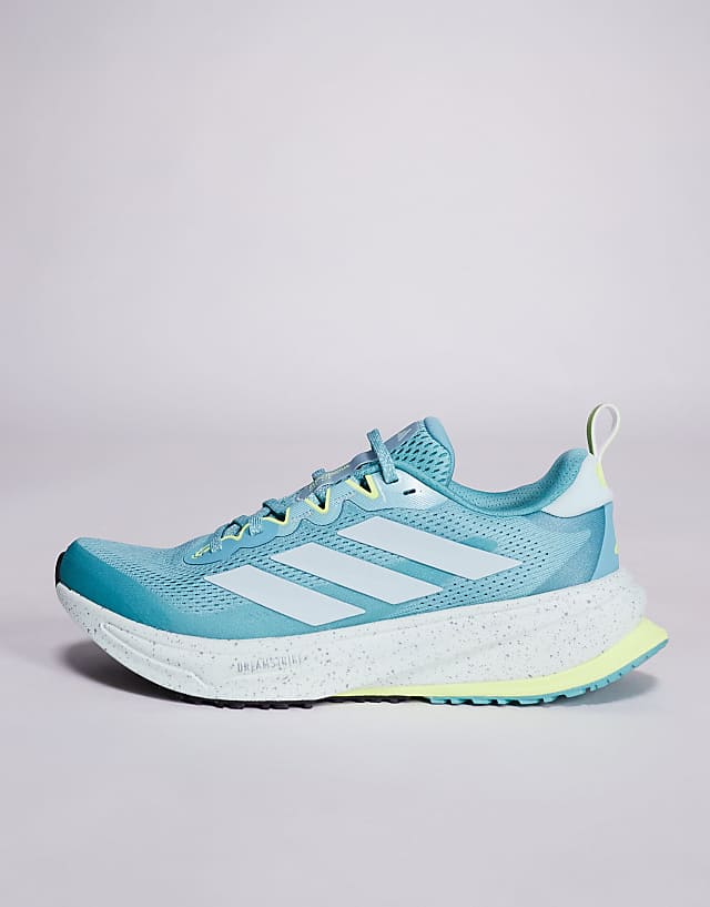 Asos Adidas Running Supernova Rise ATR Trainers In Teal And Yellow