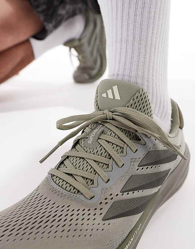 Asos Adidas Running Supernova Stride 2 In Grey And Navy