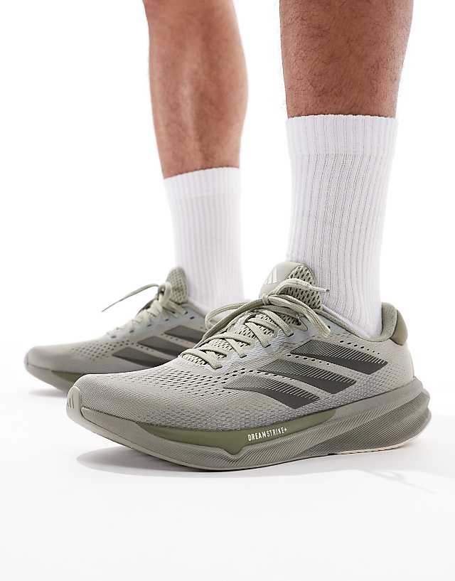 asos adidas Running Supernova Stride 2 in grey and navy