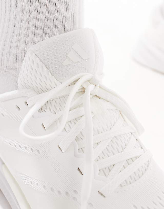 Asos Adidas Running Supernova Stride 2 In Triple White