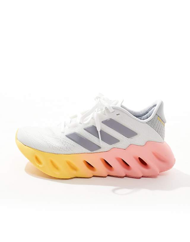 Asos Adidas Running Switch FWD 2 Trainers In White And Orange