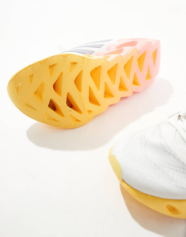Asos Adidas Running Switch FWD 2 Trainers In White And Orange