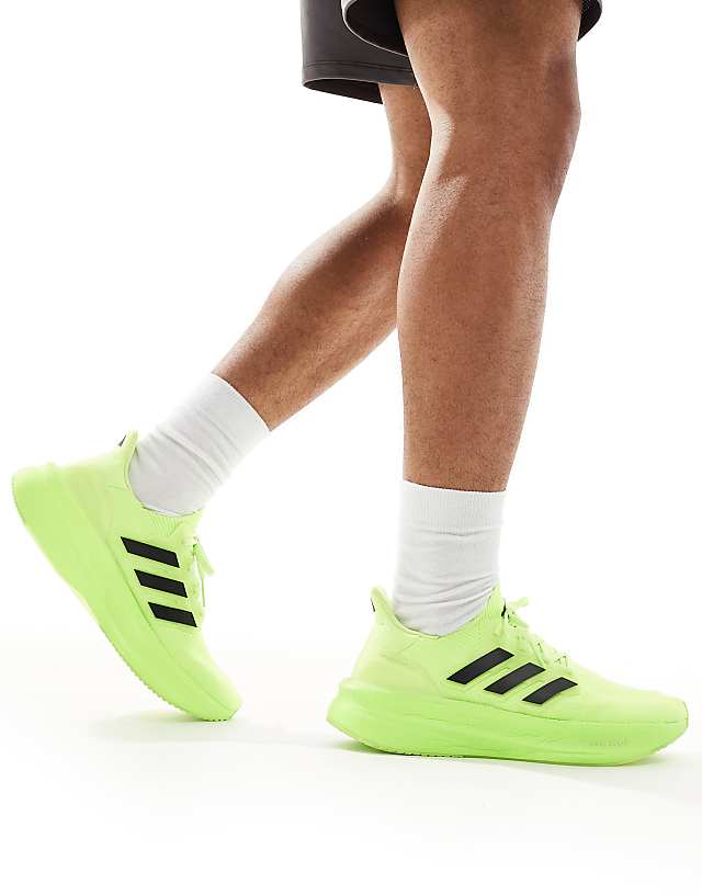 Asos Adidas Running Ultraboost 5 Trainers In Neon Yellow