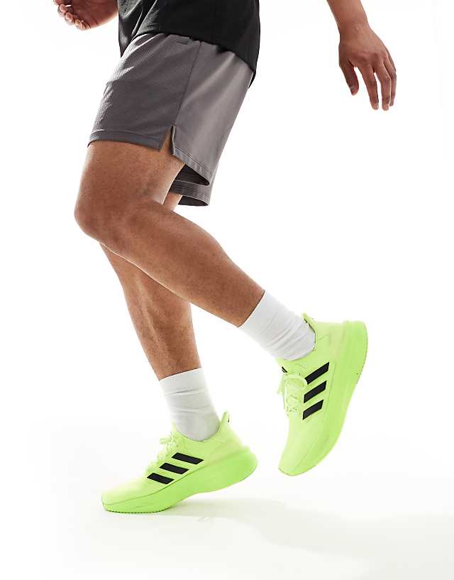 asos adidas Running Ultraboost 5 trainers in neon yellow