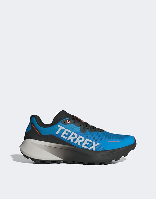 asos adidas Terrex Agravic 3 Trail Running trainers in blue
