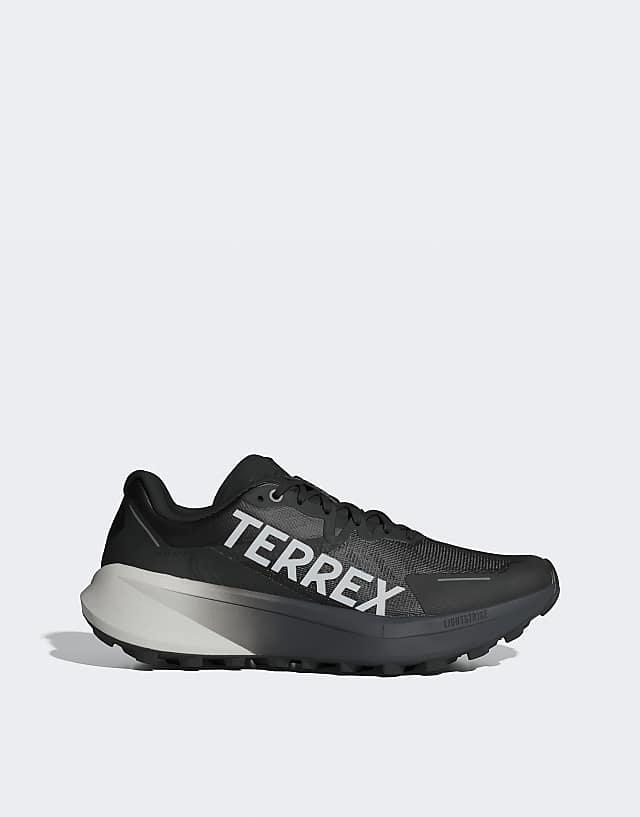 asos adidas Terrex Agravic 3 Trail Running trainers in black