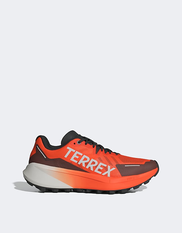 asos adidas Terrex Agravic 3 Trail Running trainers in Orange