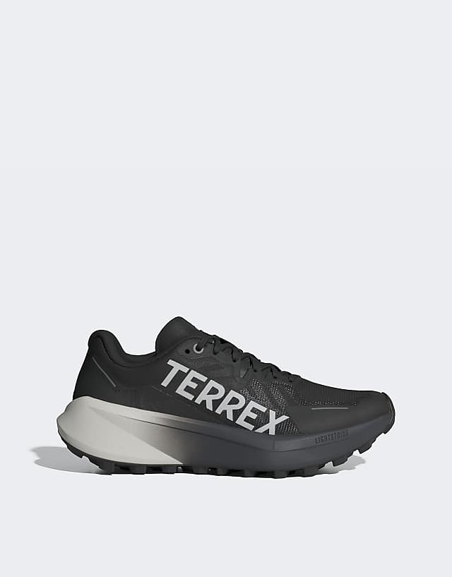 asos adidas Terrex Agravic 3 Trail Running trainers in black