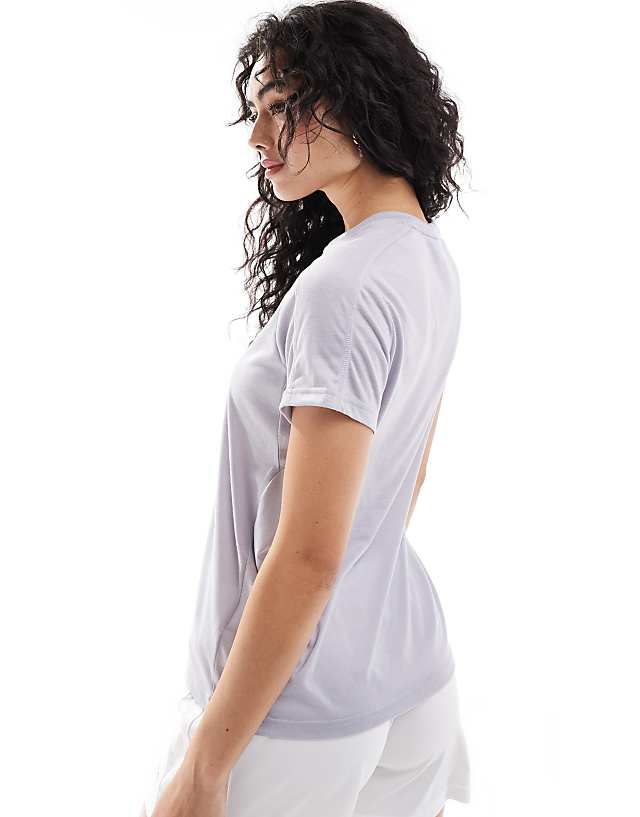 Asos Adidas Training Aeroready Essentials T-shirt In Grey