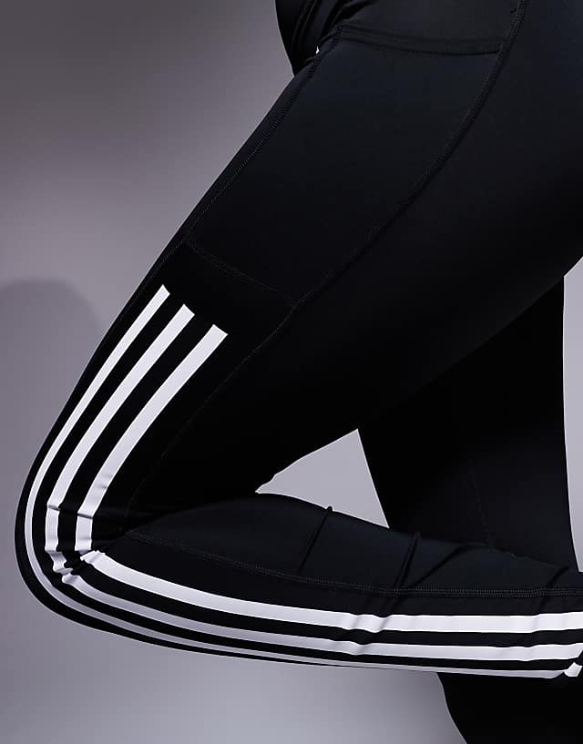 Asos Adidas Training All Gym Leggings With Phone Pocket In Black