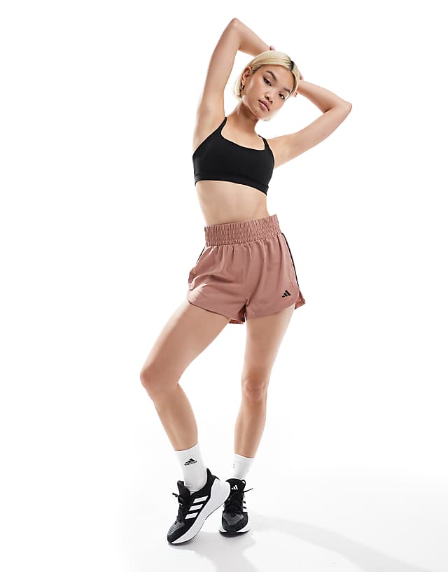 Asos Adidas Training All Me Light Support Sports Bra In Black