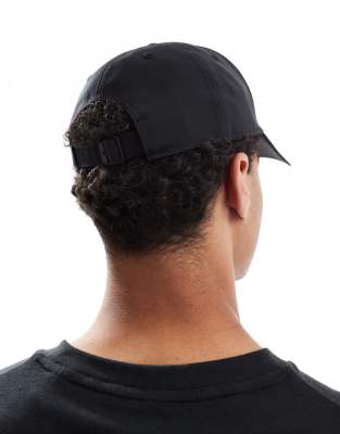 Asos Adidas Training Baseball Cap With Metal Tab In Black