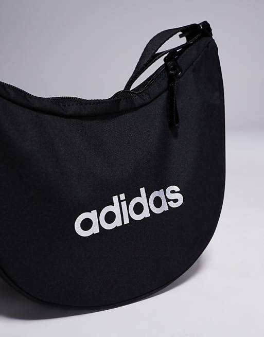 Asos Adidas Training Essentials Crossbody Bag In Black