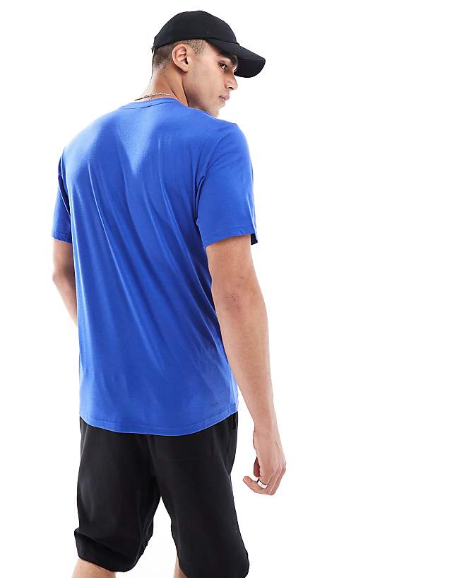 Asos Adidas Training Essentials Feelready T-shirt In Blue