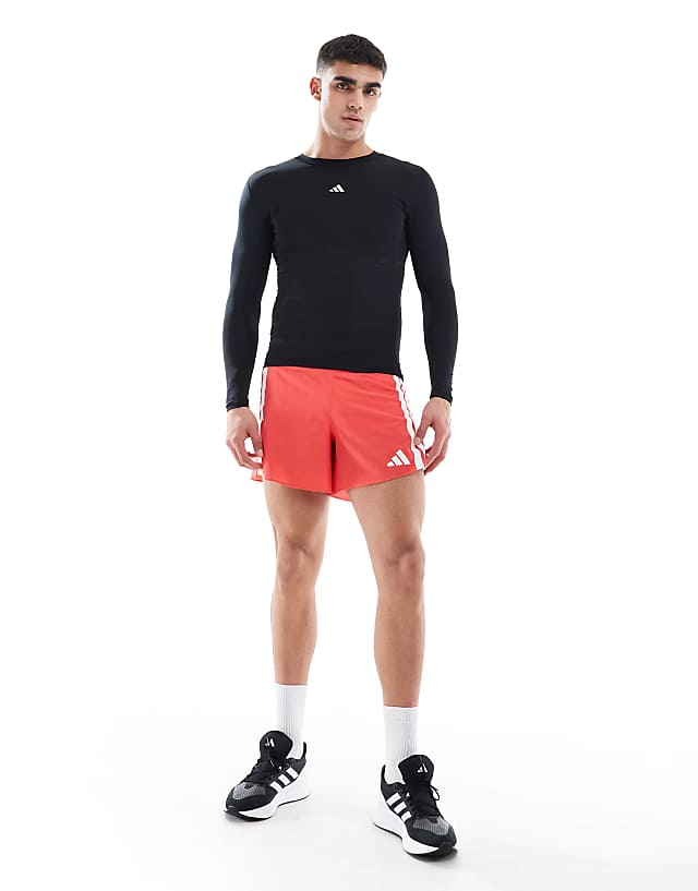 Asos Adidas Training Essentials Long Sleeve Top In Black