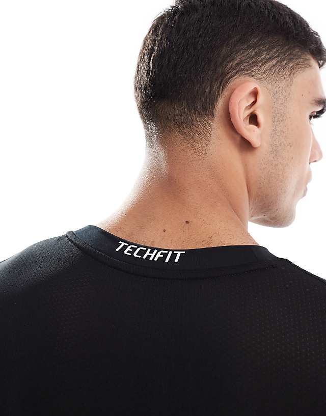 Asos Adidas Training Essentials Long Sleeve Top In Black