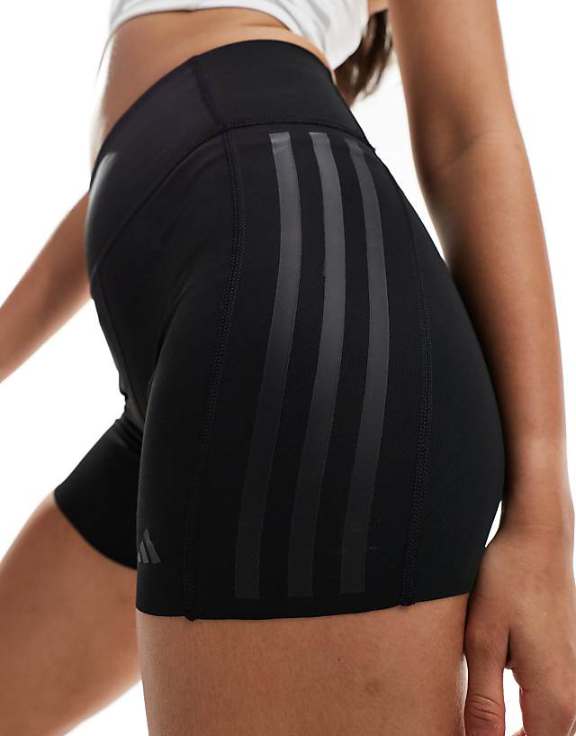 Asos Adidas Training Strength 4"" Booty Shorts In Black