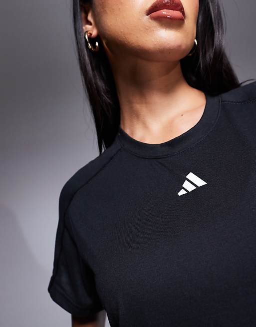 Asos Adidas Training Train Essentials T-shirt In Black
