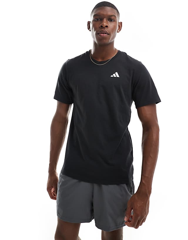 asos adidas Training Train Essentials t-shirt in black
