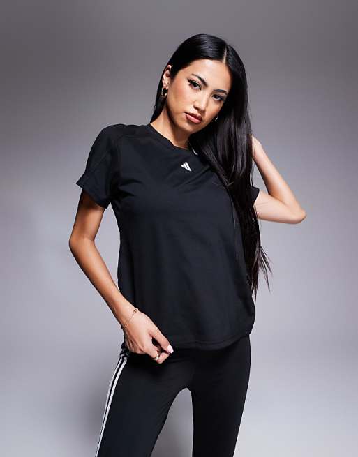 asos adidas Training Train Essentials t-shirt in black