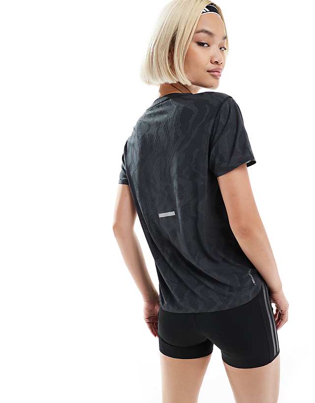Asos Adidas Training Ultimate T-shirt In Black Print