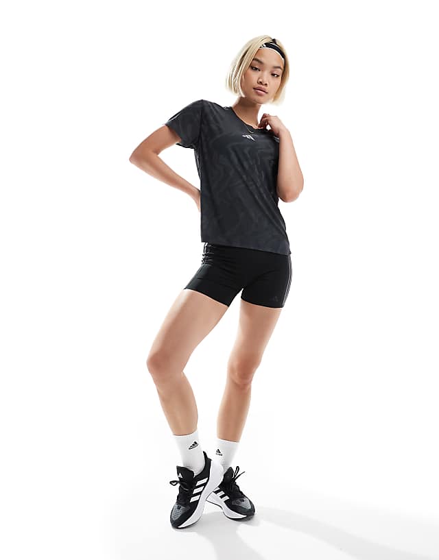 Asos Adidas Training Ultimate T-shirt In Black Print